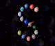 Spiral pixels