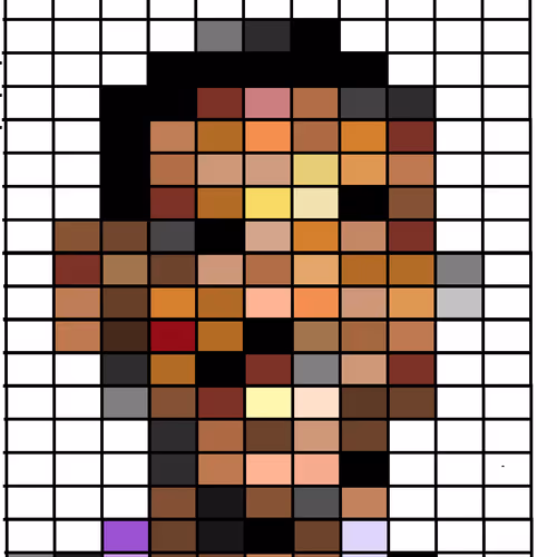 Tom Afford - Pixel portraits