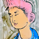 Works on rice paper - old