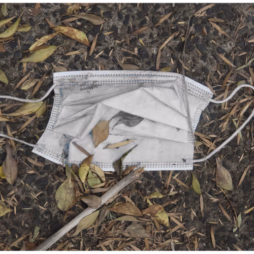 Postcards from the Pandemic: Discarded Masks