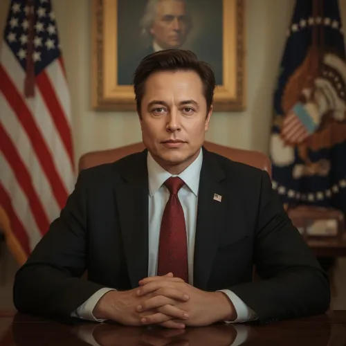 Elon Musk the president