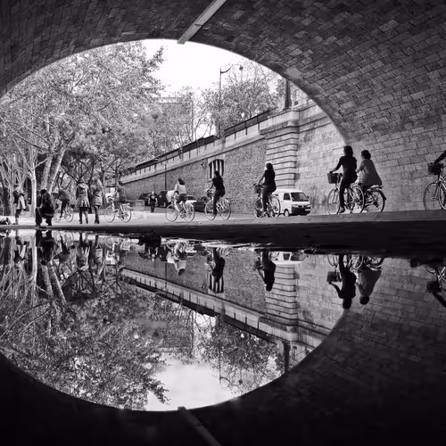 Reflections of a city