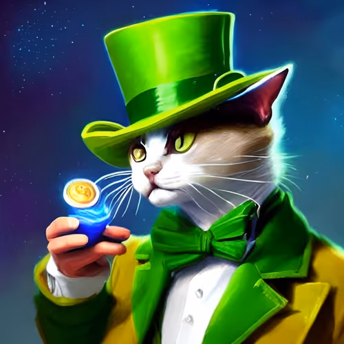 Mystical Cats In Hats - old