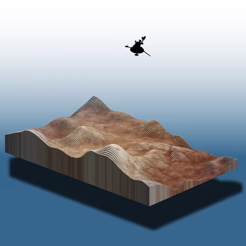 Space Topography cryptoart