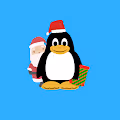 Santa Penguins - old