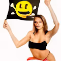 Smiley Face Pirate Flag