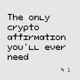 The One Affirmation