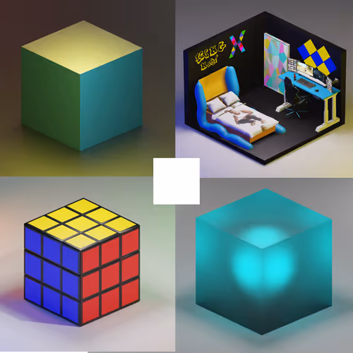 dimensional cube