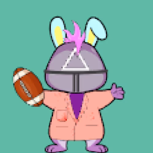 Pixelated Cool Rabbit