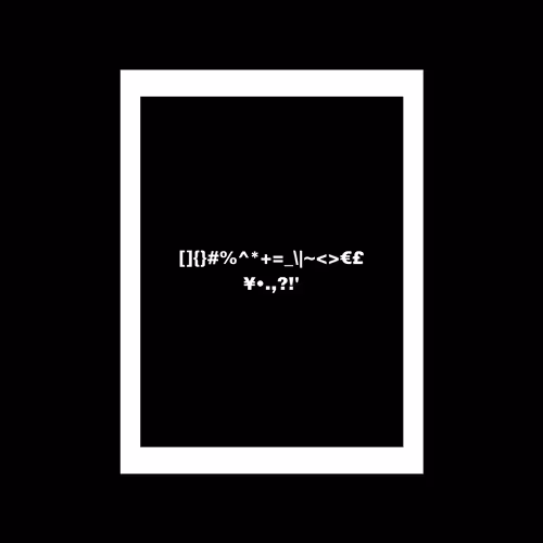 []{}#%^*+=_\|~<>€£¥•.,?!’