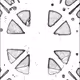 unique black and white art - old