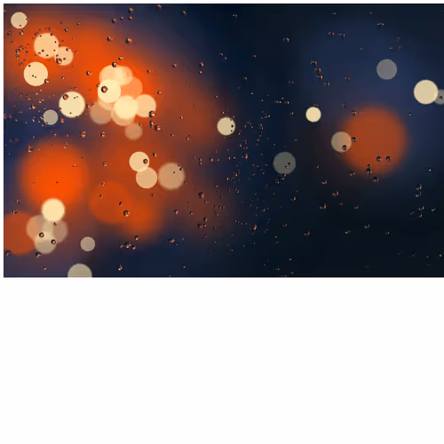 Bokeh Rain