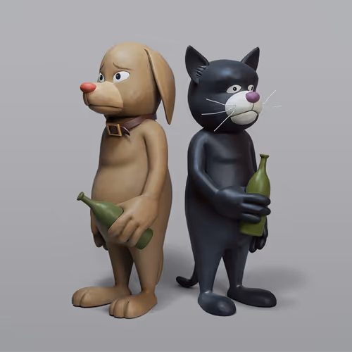 MIKLOS & GIDGET by Yusuke Hanai