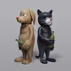 MIKLOS & GIDGET by Yusuke Hanai