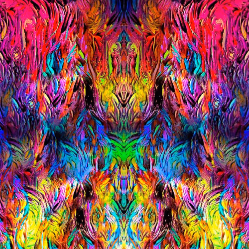 Digital Paint On My Hands