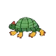 The fast roller turtle - old