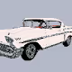 Classic Car PixelArt - old