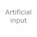 Artificial input