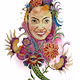 girl flower lover