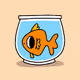 Goldfish in the bowl