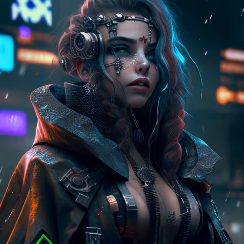 CyberPunk Baddie