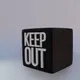 KEEP OUT by anon