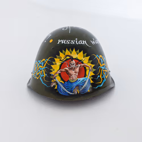 Helmets from Snake Island