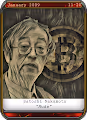 Satoshi Nakamoto Tradecard