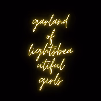 Lights of naughty beautiful girls