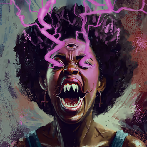 Inner Monsters - by Rick Kitagawa