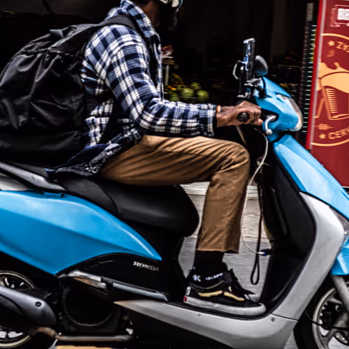 Motorcycles Passing by You