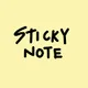Sticky Note - old