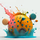 Splashing Fruits