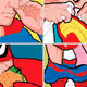 Secret Lives of Superheroes by Gregoire Guillemin - old
