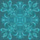 abstract calligraphic pattern