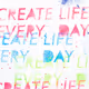 Create Life Every Day Business Cards