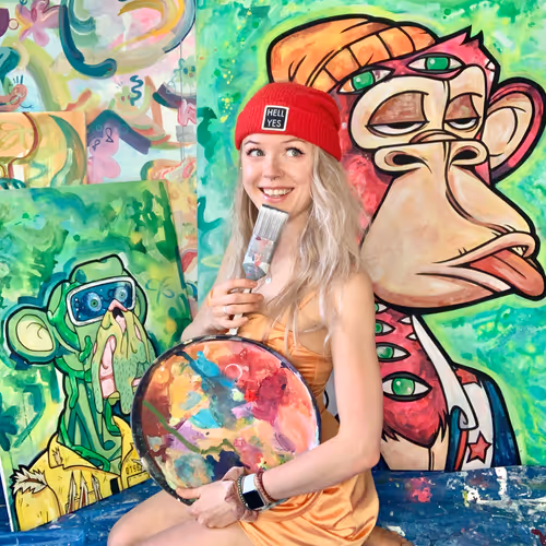 Jessica's Painted Ape Club