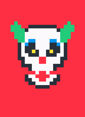 PsyClown CryptoSkulls