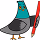 PigeonArt by Aaron Blaisdell