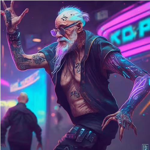 cyber old & cyber youth