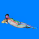 Venuses (quantum bodies watched by Open Pose algorithm) by Libby Heaney