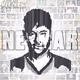 Candlestick art - NEYMAR