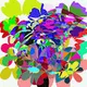 Overlapping of colors