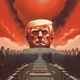 NFT CryptoTr@mp 2077: Vote or Lose