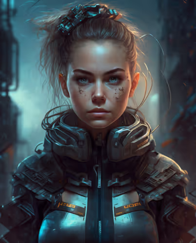 Futuristics Portraits