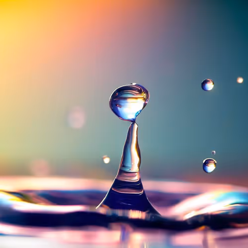 Dazzling Dancing Droplets