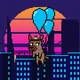 Llama on a Balloon!