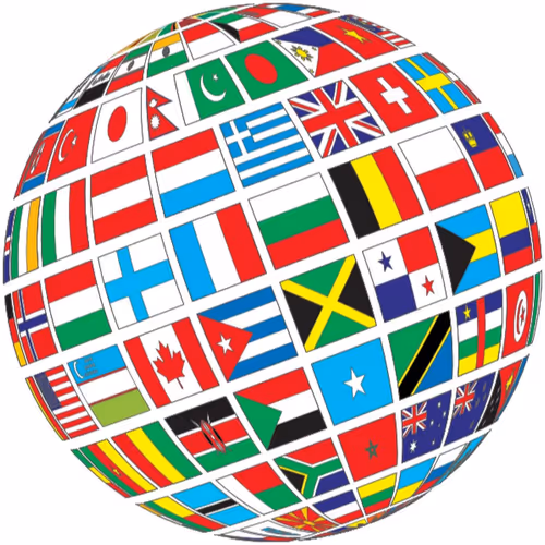 World Pixelart Flags