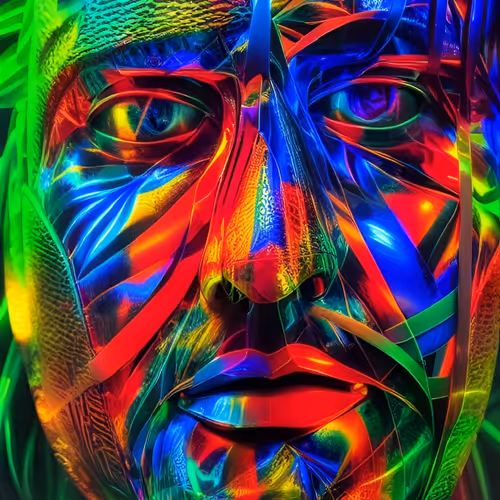 Abstract Man World