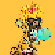 8 Bit Mutant Ape